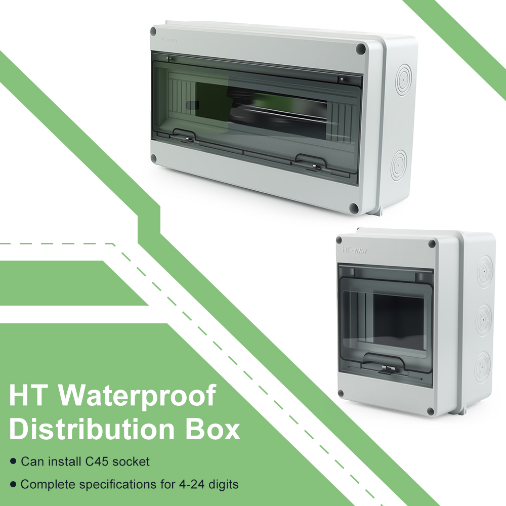 Outdoor Power Box Cover - Scatola di distribuzione impermeabile serie HT