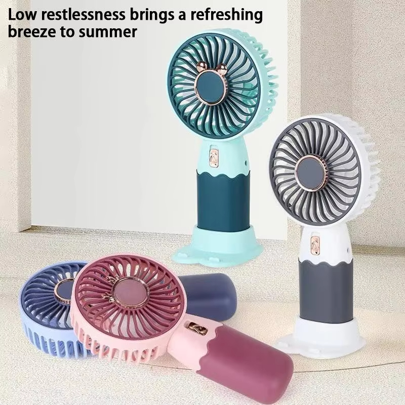 Outdoor Power Fan - Mini ventilatore elettrico USB ricaricabile, portatile,