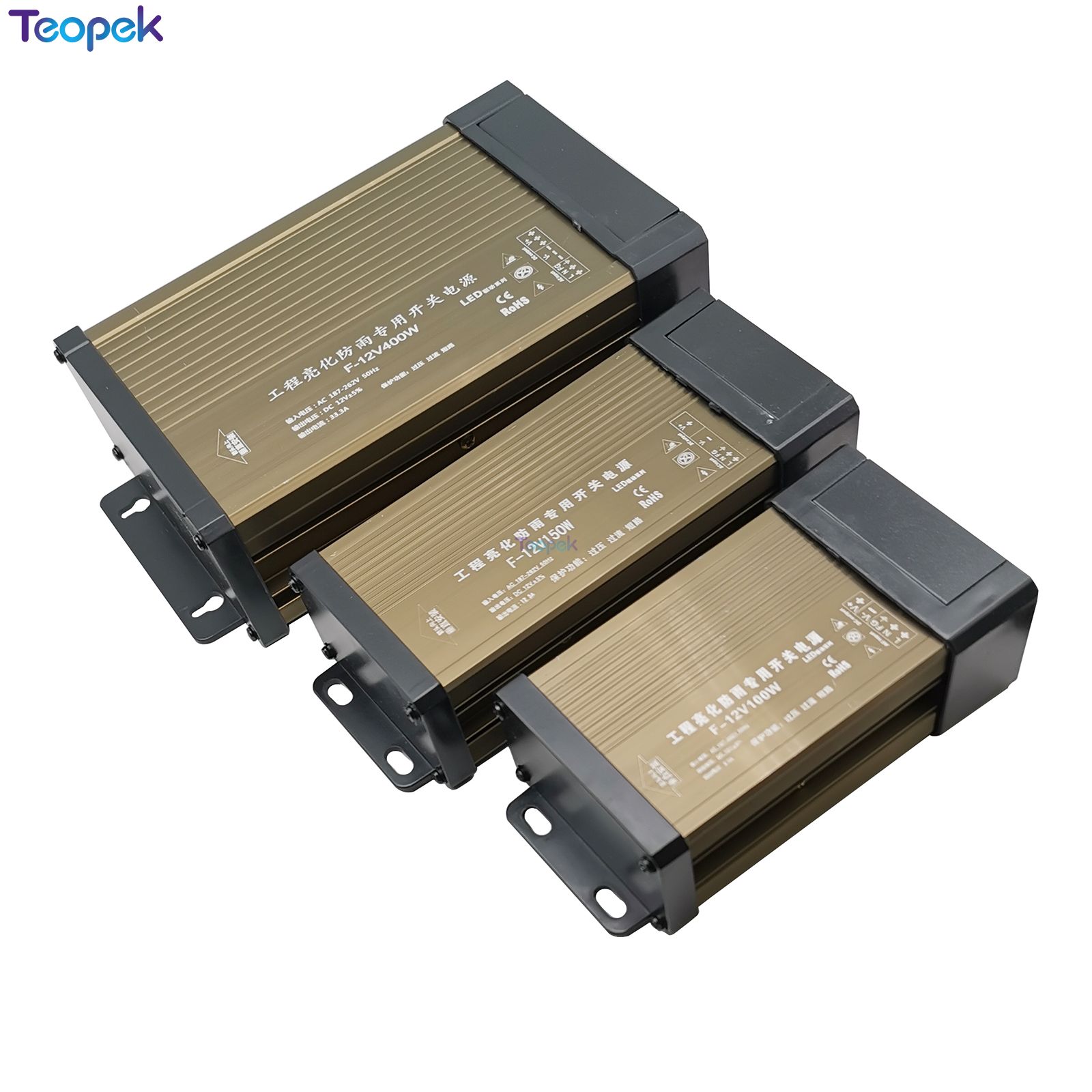 Outdoor Power Transformer - Alimentatore switching antipioggia IP43 DC12V 60W