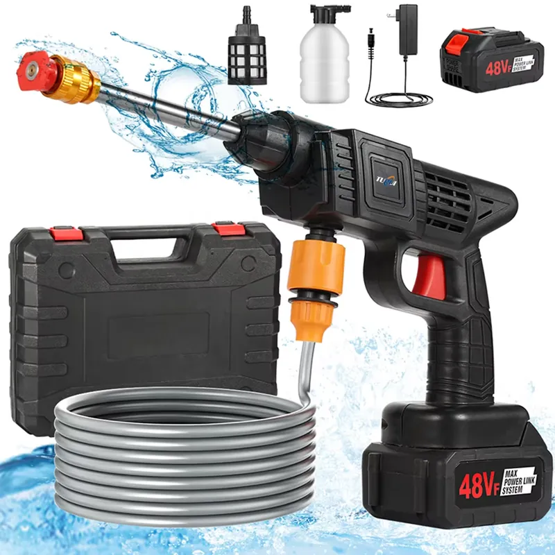 Pressure Washer Electric - Idropulitrice Portatile Senza Fili ad Alta