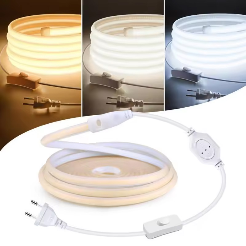 Outdoor Power Strip - Striscia LED COB 110V 220V Super