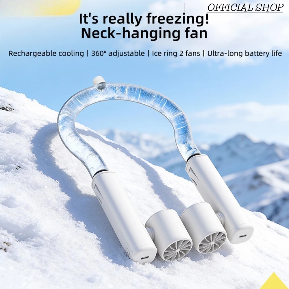 Outdoor Power Fan - Ventilatore da Collo Portatile ad Alta