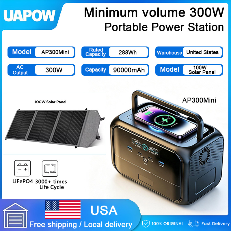 Outdoor Usb Power Outlet - Generatore Solare Portatile 288Wh, Stazione di