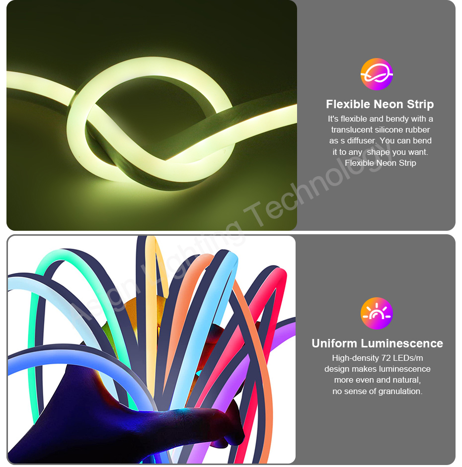Striscia LED Neon RGB 220V con - Outdoor Power Strip recensione e prezzo