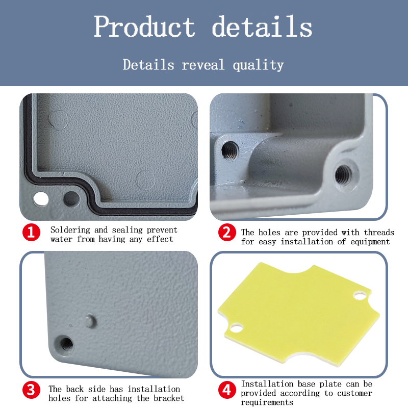 Scatola per pulsanti in allumi - Outdoor Power Box Cover recensione e prezzo