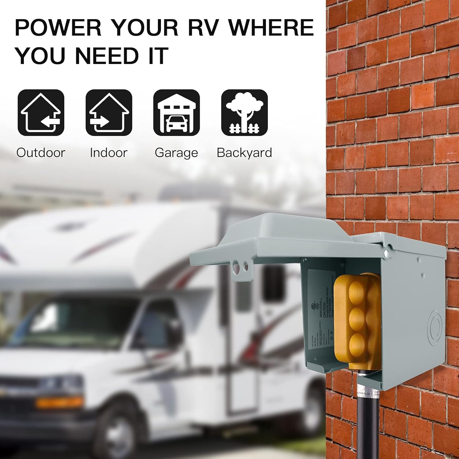 Scatola presa di corrente per  - Outdoor Power Receptacle recensione e prezzo